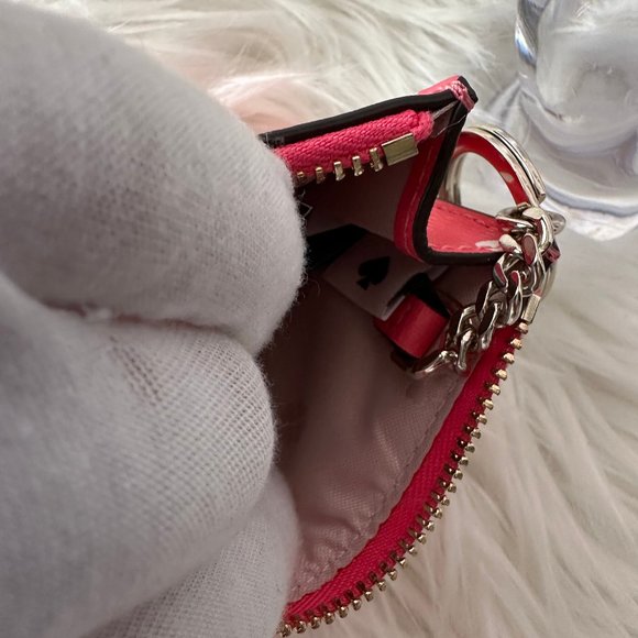 ✨HOST PICK✨ NWOT Kate Spade Spencer Dots Zip Coin Card Case - Picture 7 of 11